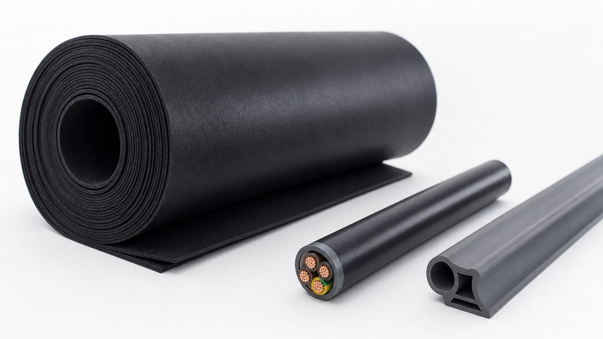 Construction rubber